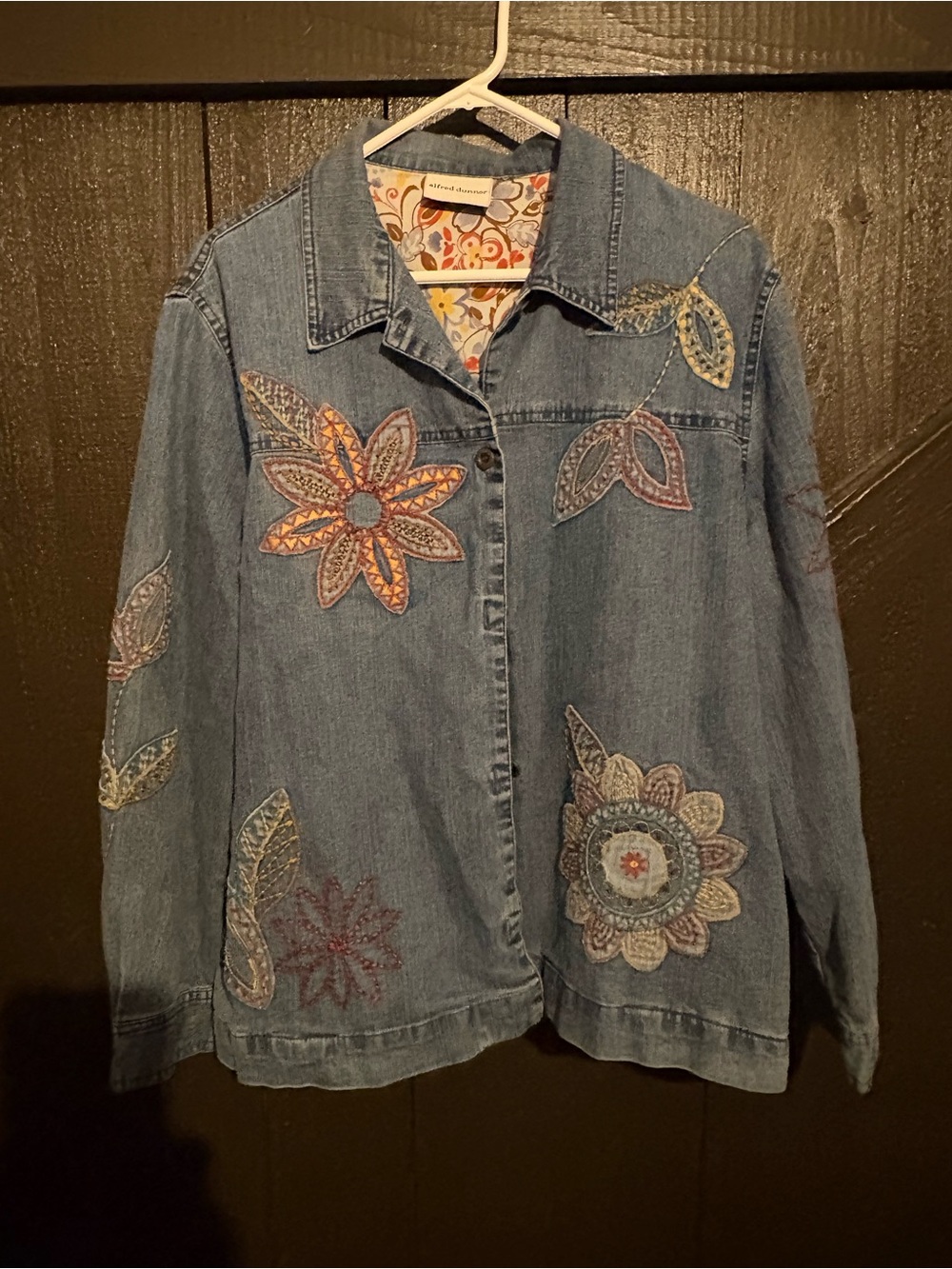 Embroidered Denim Jacket